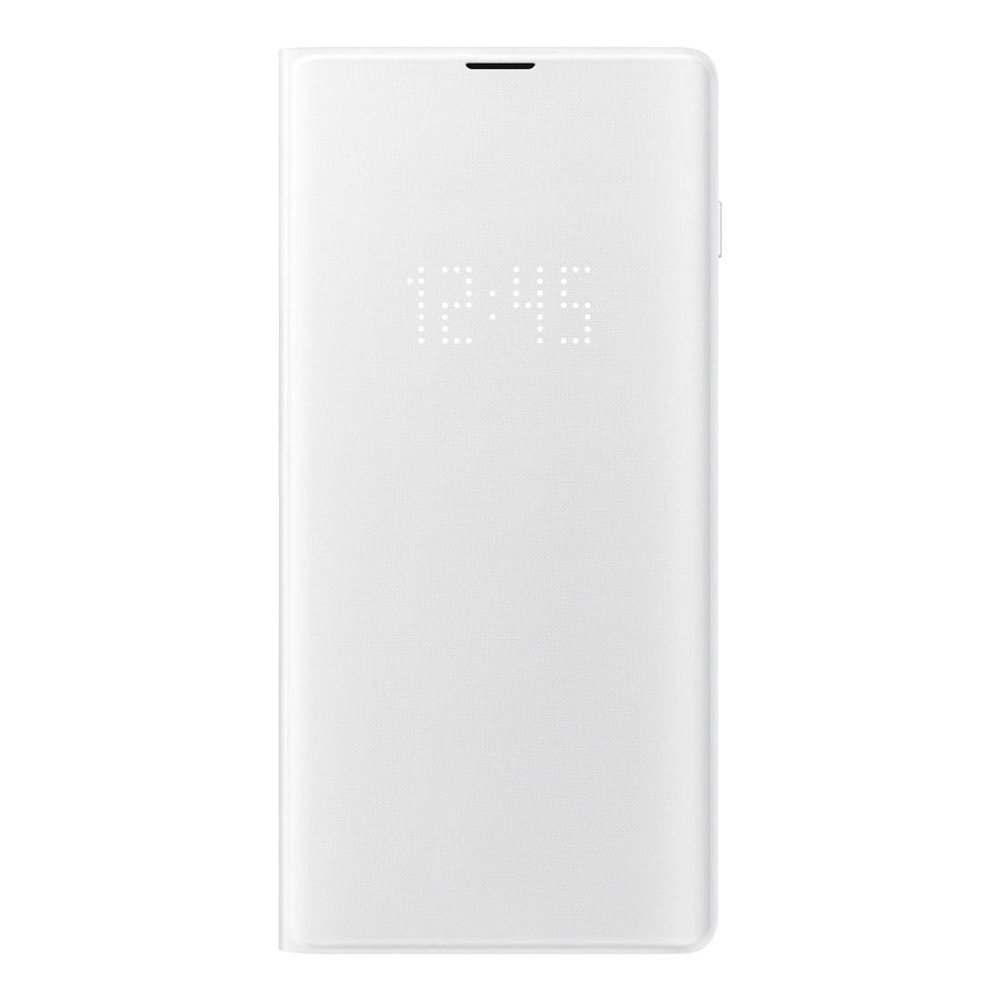 Husa Book Samsung Galaxy S10 Plus White Led View Cover thumb