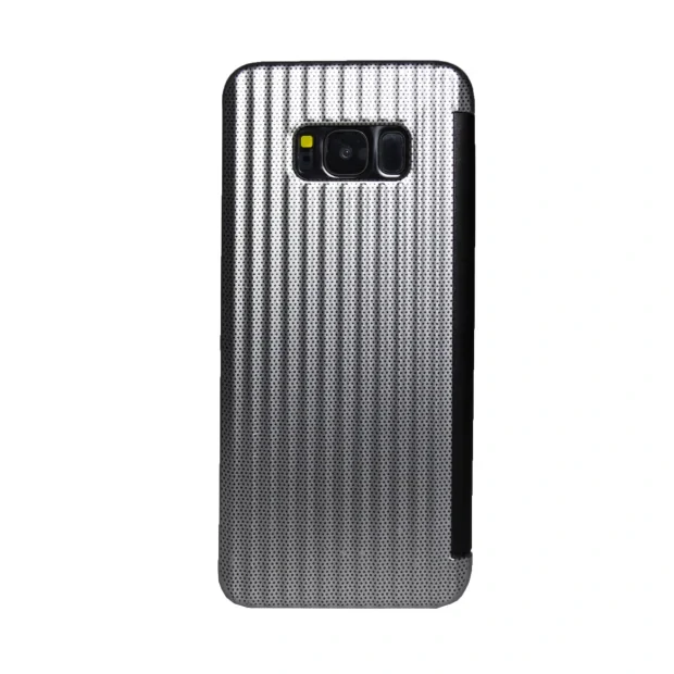 Husa book Samsung Galaxy S8 Argintiu