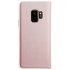 Husa book Samsung Galaxy S9, CTK Roz gold