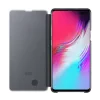 Husa Book Samsung pentru Galaxy S10 Clear View Cover Negru EF-ZG977CBEGWW