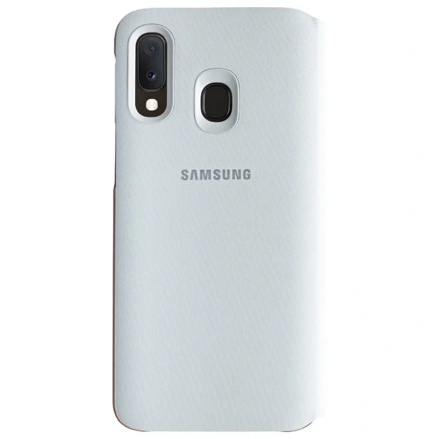 Husa Samsung Flip Wallet Cover pentru Samsung Galaxy A20e White