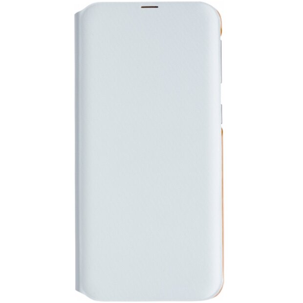 Husa Flip Wallet Cover Samsung pentru Samsung Galaxy A40 White