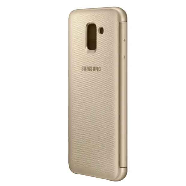 Husa Book Samsung pentru Samsung Galaxy J6 2018 EF-WJ600CFEGWW Gold