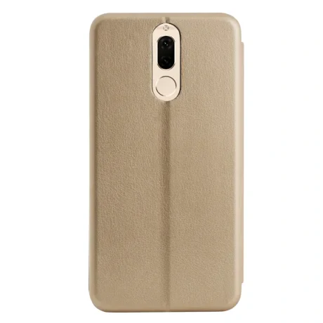 Husa book satinat Huawei Mate 10 Lite, Contakt Aurie