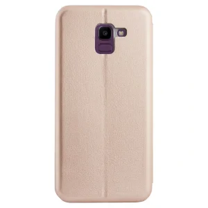 Husa book satinat Samsung Galaxy J6 2018, Contakt Aurie
