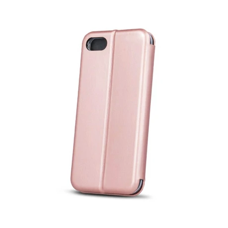 Husa book satinat Samsung Galaxy J6 2018, Contakt Roz