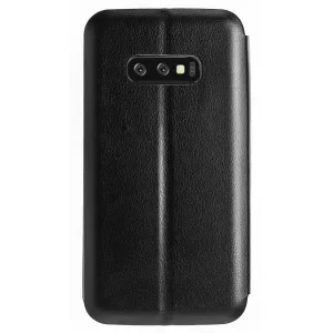Husa Book Satinat Samsung Galaxy S10 E, Negru OC
