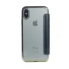 Husa book silicon iPhone X Auriu