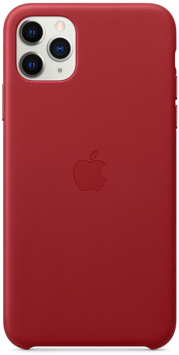 Husa Cover Apple Leather Pentru Iphone 11 Pro Max Red thumb