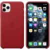 Husa Cover Apple Leather Pentru Iphone 11 Pro Max Red