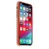 Husa Cover Apple Leather pentru iPhone X/XS Orange