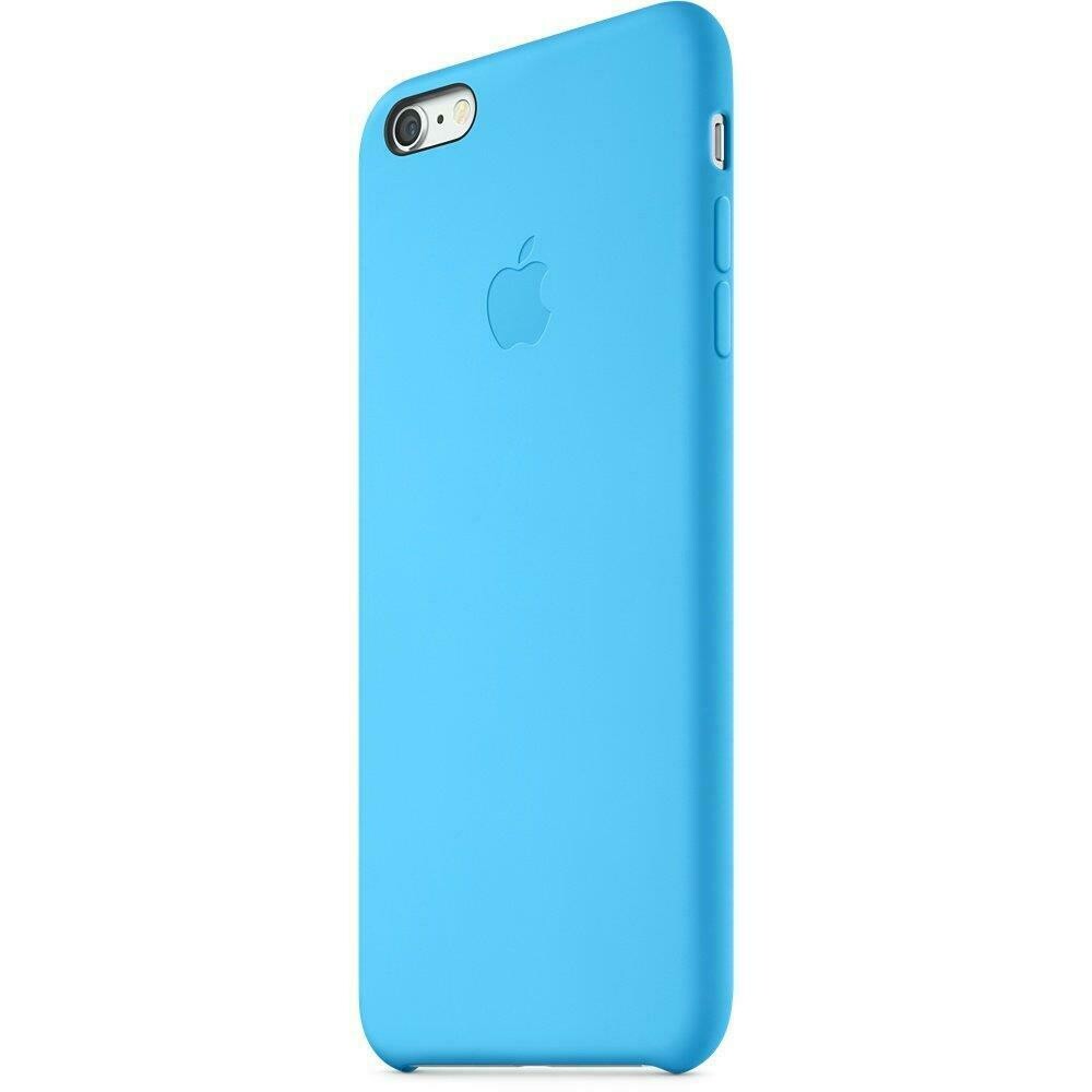 Husa Cover Apple Silicon pentru iPhone 6/6S Plus Blue thumb