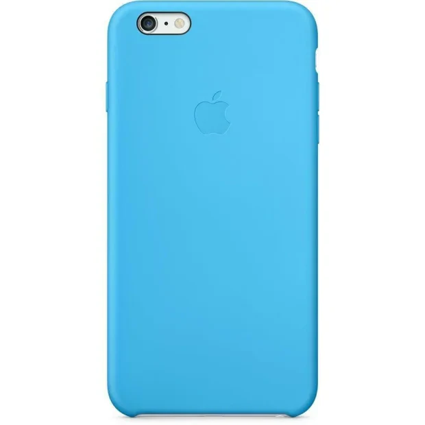 Husa Cover Apple Silicon pentru iPhone 6/6S Plus Blue