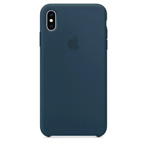 Husa Cover Apple Silicon pentru iPhone XS Max Pacific Green