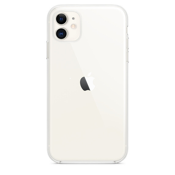 Husa Cover Apple Silicone pentru iPhone 11 Clear thumb