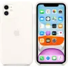 Husa Cover Apple Silicone Pentru Iphone 11 White