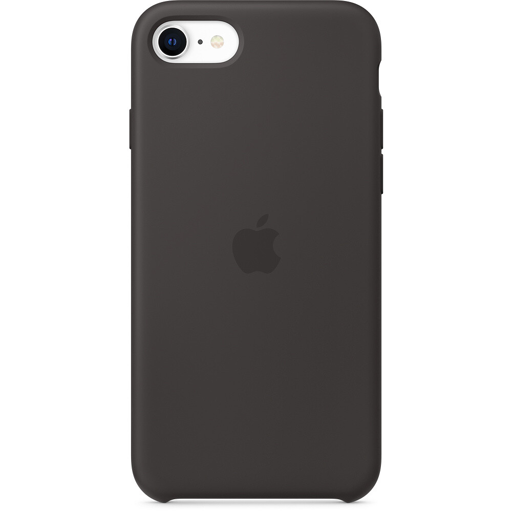 Husa Cover Apple Silicone pentru iPhone 7/8/SE 2 Black thumb