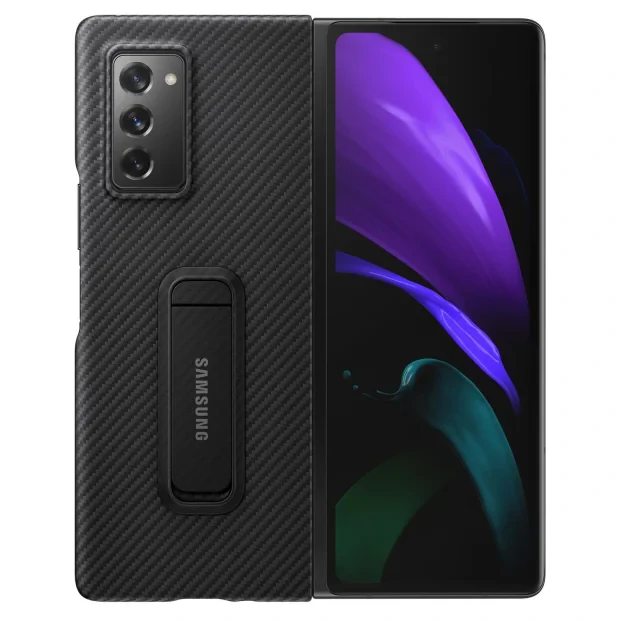 Husa Cover Aramid Standing Samsung pentru Samsung Galaxy Z Fold 2  Black
