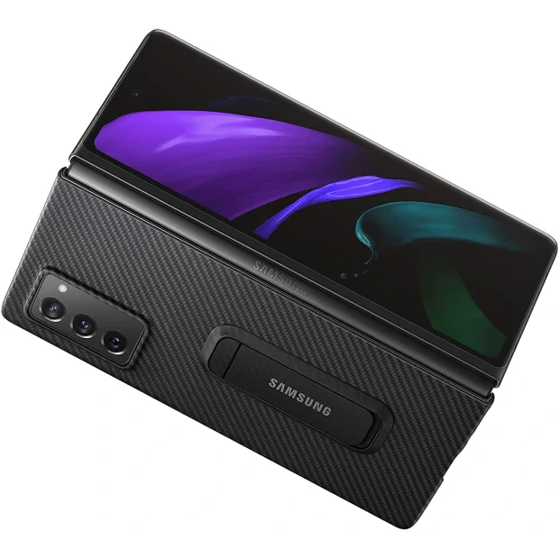 Husa Cover Aramid Standing Samsung pentru Samsung Galaxy Z Fold 2  Black