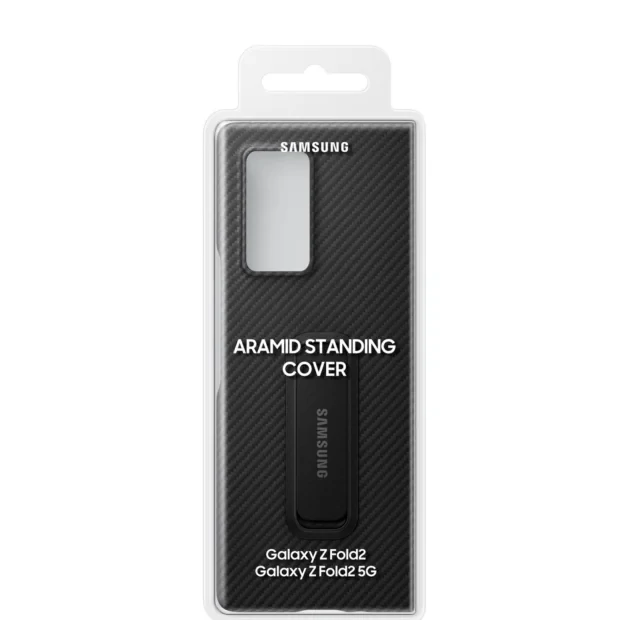 Husa Cover Aramid Standing Samsung pentru Samsung Galaxy Z Fold 2  Black