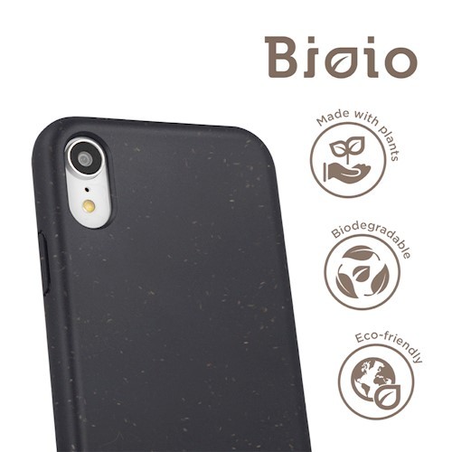 Husa Cover Biodegradabile Forever Bioio pentru iPhone XS Max Negru thumb