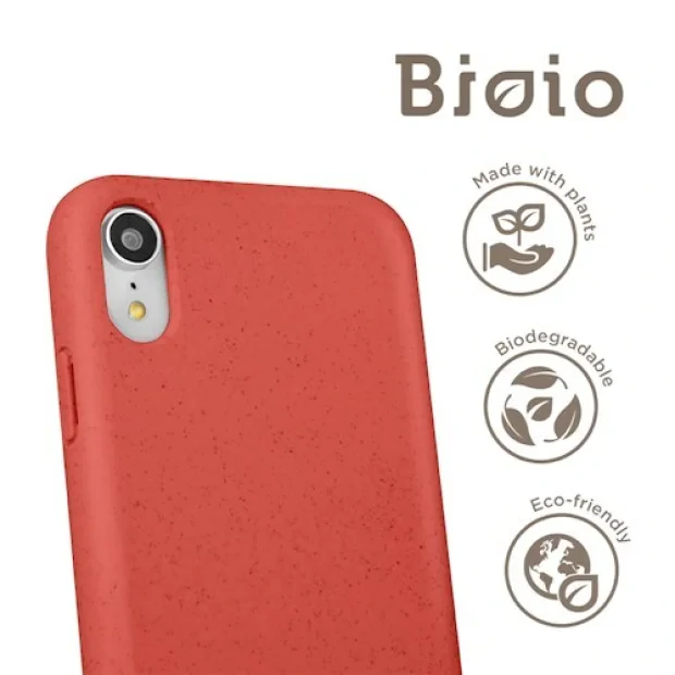 Husa Cover Biodegradabile Forever Bioio pentru iPhone X/XS Rosu