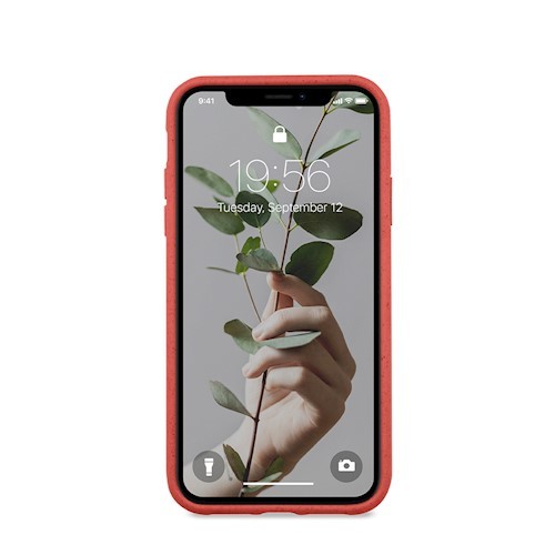Husa Cover Biodegradabile Forever Bioio pentru iPhone X/XS Rosu thumb