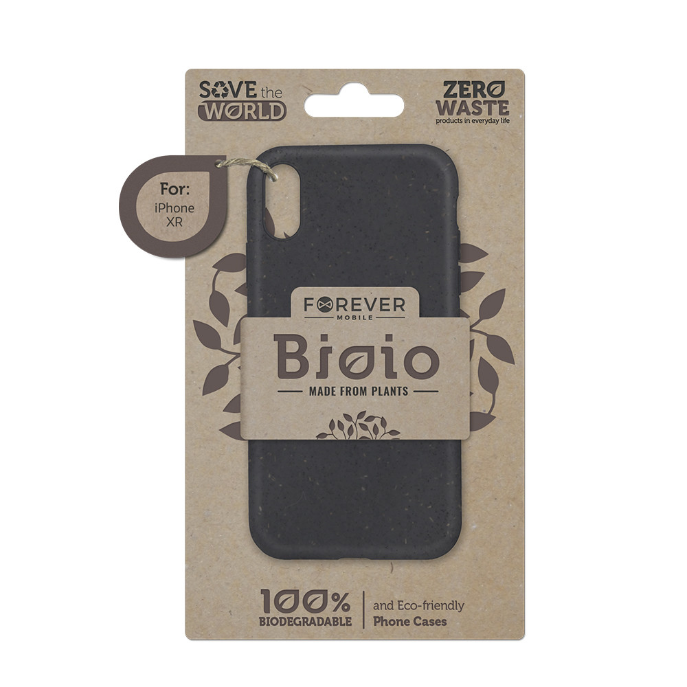 Husa Cover Biodegradabile Forever Bioio pentru Samsung Galaxy S10 Negru thumb