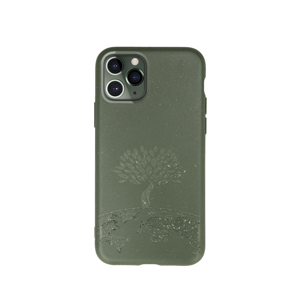 Husa Cover Biodegradabile Forever Bioio Tree pentru Huawei Y9 2019 Verde thumb