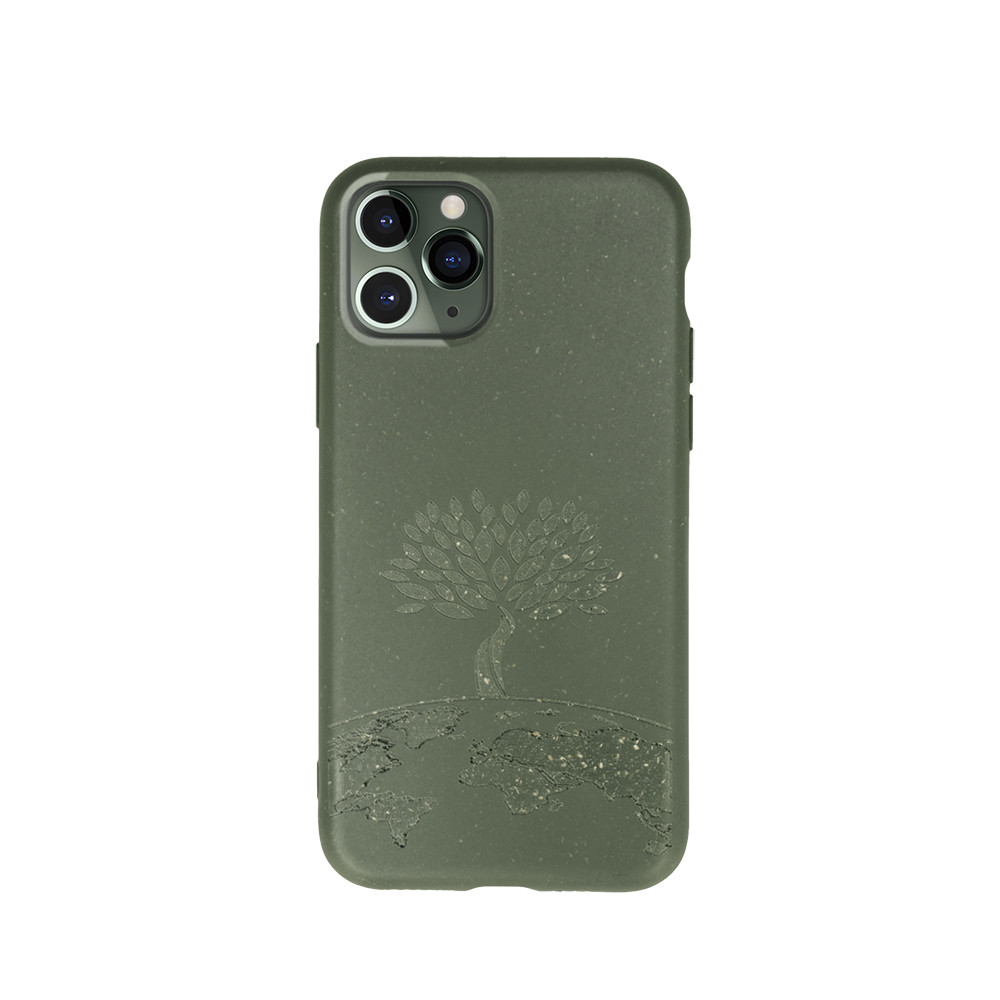 Husa Cover Biodegradabile Forever Bioio Tree pentru iPhone 11 Pro Max Verde thumb
