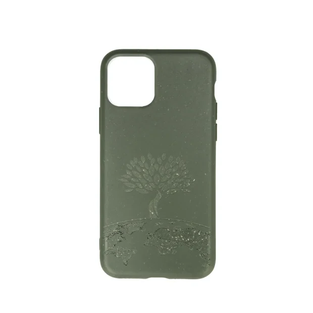 Husa Cover Biodegradabile Forever Bioio Tree pentru iPhone 11 Pro Verde
