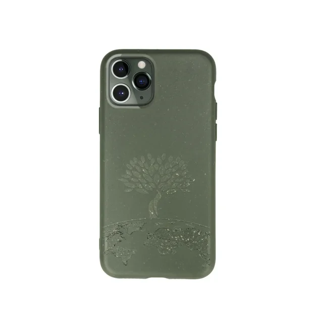 Husa Cover Biodegradabile Forever Bioio Tree pentru iPhone 7/8/SE 2 Verde
