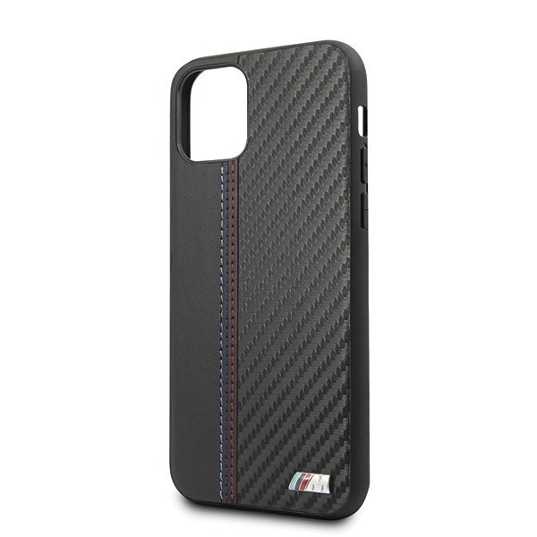 Husa Cover BMW Carbon pentru iPhone 11 Black thumb