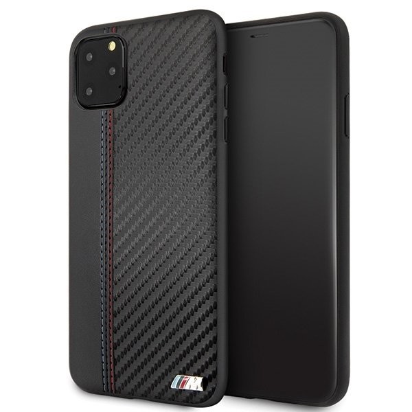 Husa Cover BMW Carbon pentru iPhone 11 Pro Max Black thumb