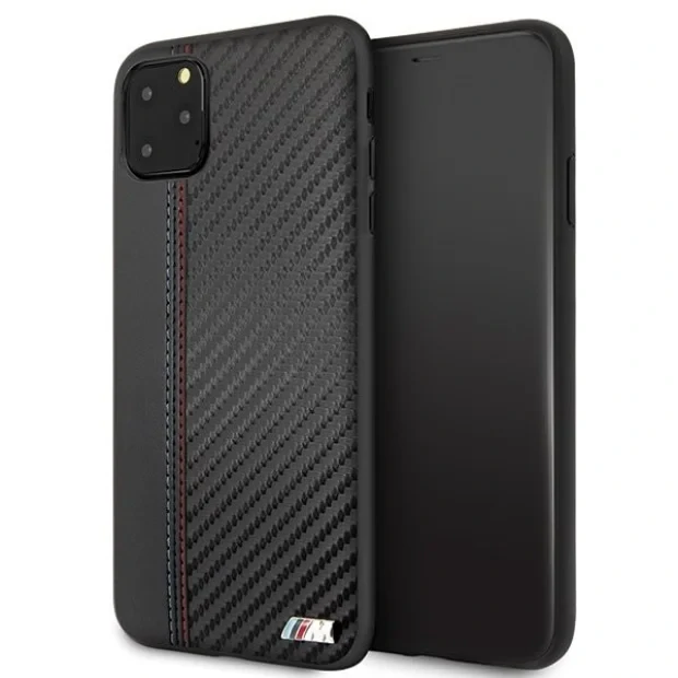 Husa Cover BMW Carbon pentru iPhone 11 Pro Max Black