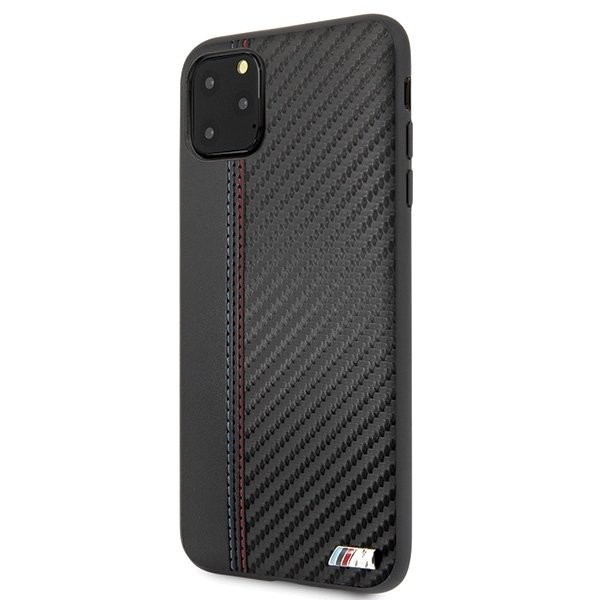 Husa Cover BMW Carbon pentru iPhone 11 Pro Max Black thumb