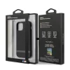 Husa Cover BMW Carbon&amp;Alu pentru iPhone 12 Mini Black