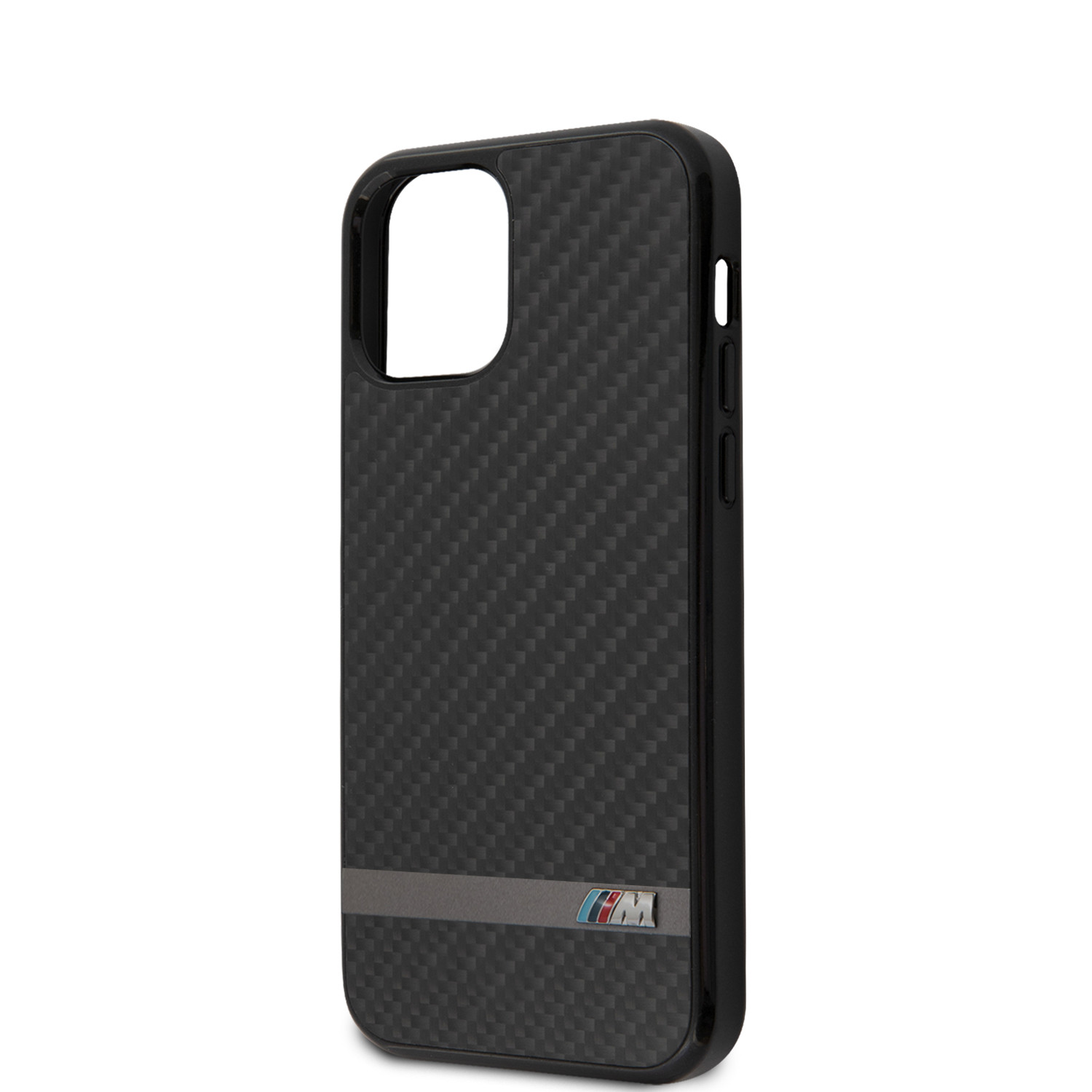 Husa Cover BMW Carbon&Alu pentru iPhone 12 Mini Black thumb