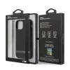 Husa Cover BMW Carbon&amp;Alu pentru iPhone 12/12 Pro Black