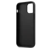 Husa Cover BMW Leather Hot Stamp Vertical pentru iPhone 12 Mini Black