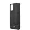 Husa Cover BMW Leather Signature pentru Samsung Galaxy S20 Black