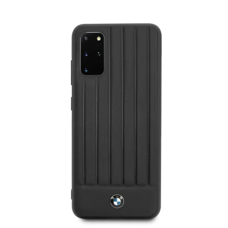 Husa Cover BMW Leather Signature pentru Samsung Galaxy S20 Plus Black