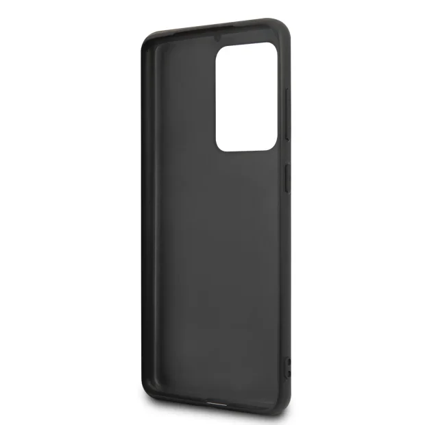 Husa Cover BMW Leather Signature pentru Samsung Galaxy S20 Ultra Black