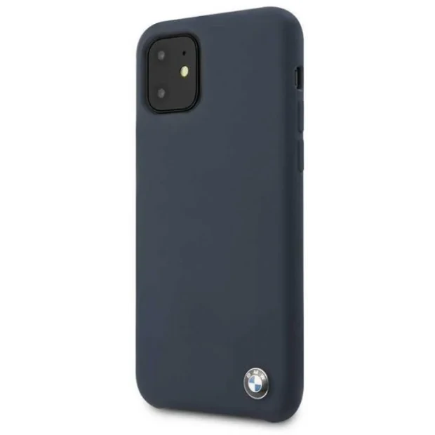 Husa Cover BMW Silicone Kryt pentru iPhone 11 Blue