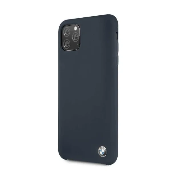 Husa Cover BMW Silicone Kryt pentru iPhone 11 Pro Max Blue