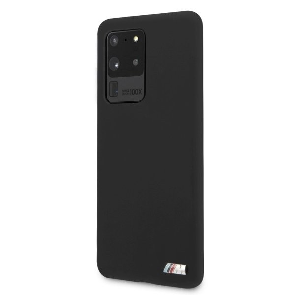 Husa Cover BMW Silicone M Collection pentru Samsung Galaxy S20 Ultra Black thumb