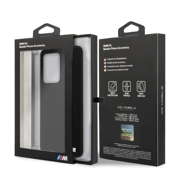 Husa Cover BMW Silicone M Collection pentru Samsung Galaxy S20 Ultra Black thumb