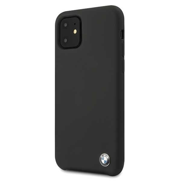 Husa Cover BMW Silicone pentru iPhone 11 Black thumb