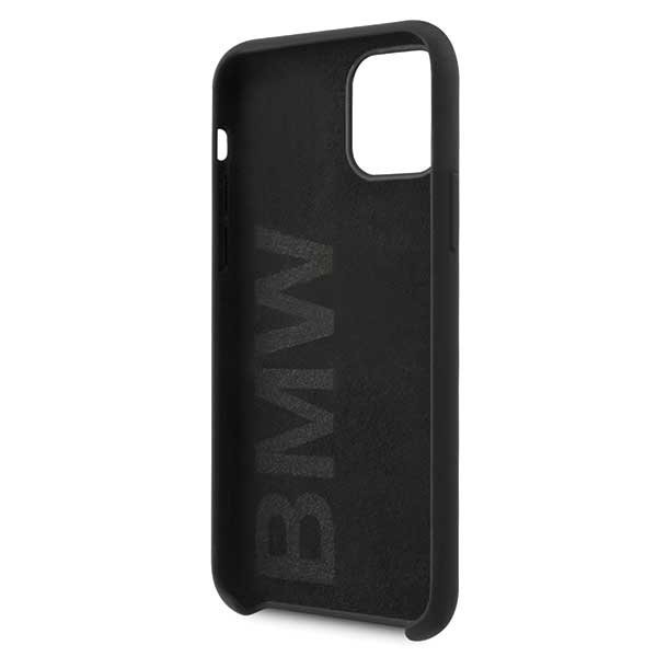 Husa Cover BMW Silicone pentru iPhone 11 Black thumb
