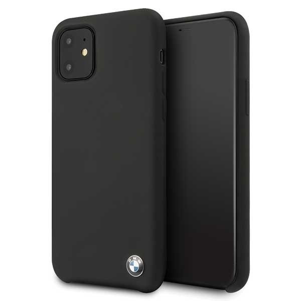 Husa Cover BMW Silicone pentru iPhone 11 Black thumb